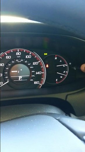 2015 honda accord oil reset procedure!