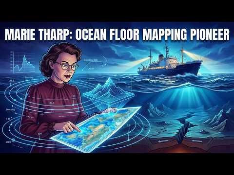Marie Tharp Ocean Floor Mapping Pioneer