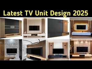 TV Unit Design 2025 || TV Unit for Living Room || TV Cabinet Design || TV Showcase