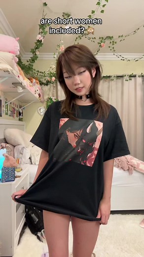 if only t-shirt dresses could fit like this 🖤 #4U #fypツ #viral #tshirtdress #ootd #ootn #2016tumblr #cute #algorithm #shortgirls