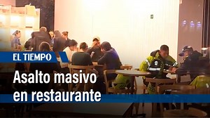 Durante la noche de este martes, 6 de febrero, se denunció un nuevo robo masivo en el restaurante Masa, ubicado sobre la calle 81 con Novena, al norte de Bogotá. Las autoridades trabajan en la identificación de los delincuentes mediante las cámaras de seguridad del área. Vía: Citytv.com.co | El Tiempo