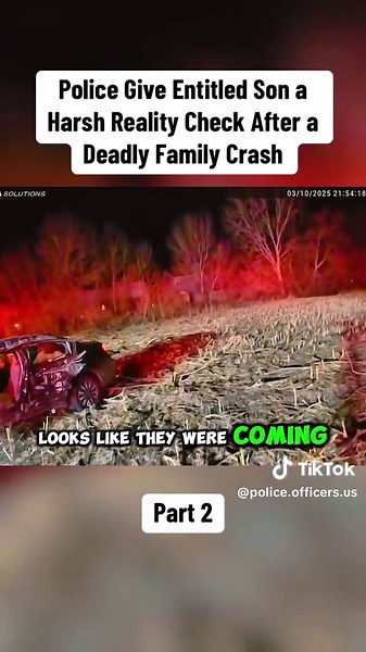 Police Reality Check After Family Crash Incident
