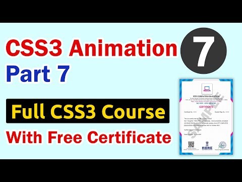 CSS3 Animation Part 7 ( Progress Bar )