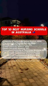 79K views · 180 reactions | Australia’s best nursing schools  #top10 #australia #nursingschool #nursingstudent #nursing | Verna Dette | Facebook