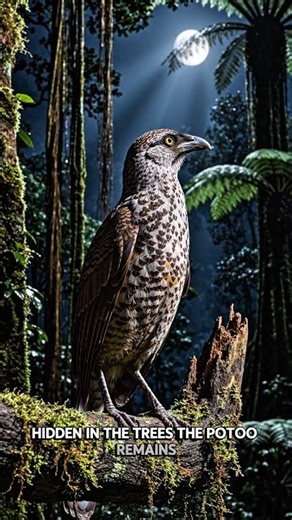 The Bird That Disappears on a Tree! 😱🐦 | Potoo Documentary