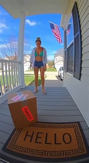 Porch pirates get instant karma 💥😱