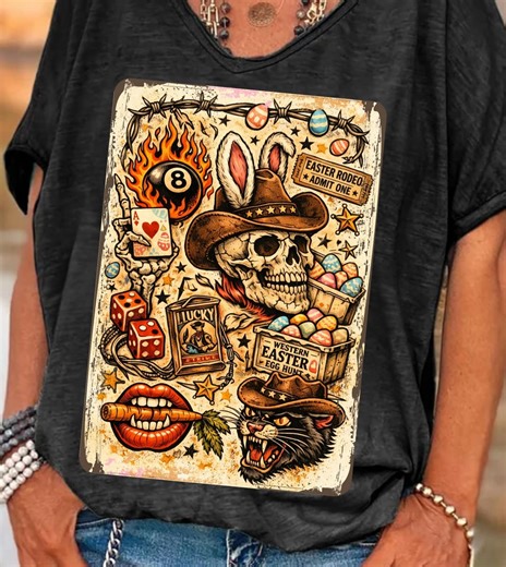 Western Easter Collage PNG, Bunny Rodeo Sublimation Design, Cowboy Easter Design, Retro Country Easter Png, Wild West Png (digital Download) - Etsy