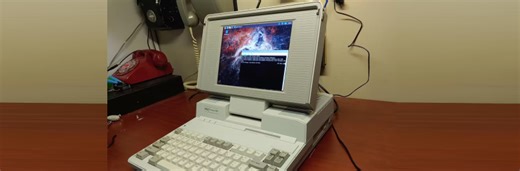 Vintage NEC ‘286 computer revived with Raspberry Pi #PiDay #RaspberryPi @Raspberry_Pi @hacksterio