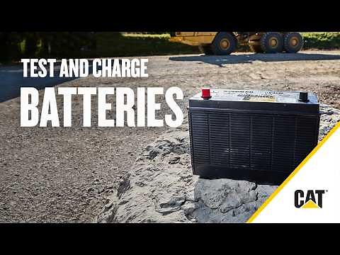 How to Test and Charge a Cat® Equipment Battery | Easy DIY Guide