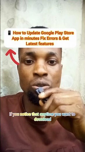 📱 How to Update Google Play Store app Fix Errors & Get latest features #GooglePlayStore #AndroidTips