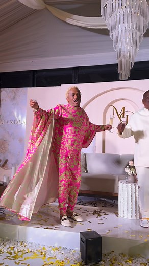 Day 2 of the Massive Wedding celebration of Mr & Mrs Ndala. We were joined by the one and ONLY SuperStar! SOMIZI…😁♥️🥰 Co-MCng with @thembisamdoda MC is dressed by @thabothestylist | Eugene Em Cee