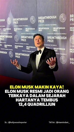 Elon Musk Resmi Jadi Orang Terkaya di Bumi