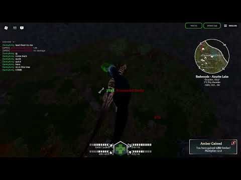 Elder Tyrannosaurus Rex Ambushes and destroys A rival Tyrannosaurus duo! - PRIOR EXTINCTION ROBLOX