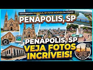 PENÁPOLIS/SP: Descubra as belezas dessa joia de São Paulo. Princesa da Noroeste! 📸