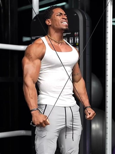 CROSS CABLE TRICEPS EXTENSION WORKOUT😈