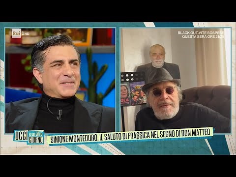 Da Montalbano a Don Matteo, Simone Montedoro si racconta - Oggi è un altro giorno 24/01/2023