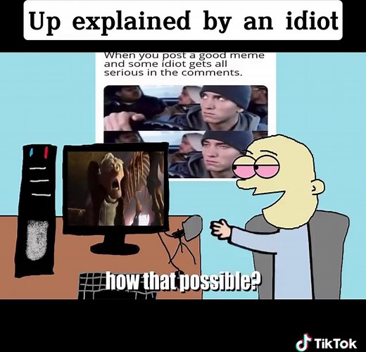 Up explained by an idiot - part 5 #movie #highboi #funnyvideos #fyp #fypシ゚viral #foryoupage