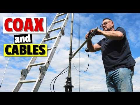 Yaesu G-450, Magnetic Sensors & Messi and Paoloni Coax