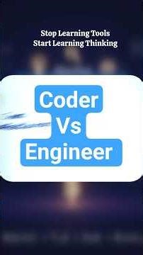 Coder Vs Engineer #engineer #coder #shorts