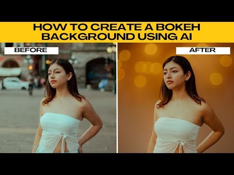 How to Create a Bokeh Background from Any Image Using AI