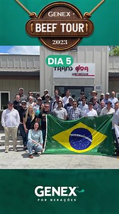 14 reactions | 數BEEF TOUR GENEX 2023 - 5º DIA!  VISITA À TRANSOVA...