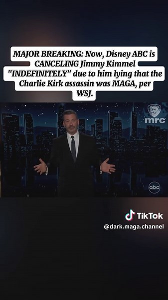 Disney ABC Cancels Jimmy Kimmel Indefinitely