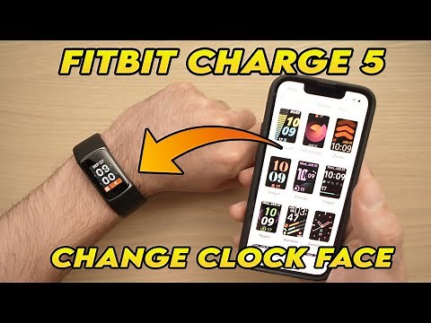 Fitbit Charge 5 : How To Change The Clock Face