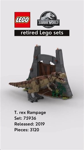 Lego Jurassic World - T. Rex Rampage