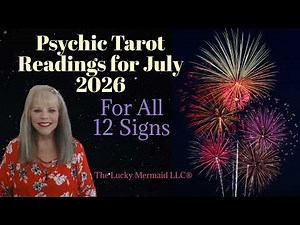 Psychic Tarot Readings for July 2026 ~ All 12 Signs by Pam Georgel