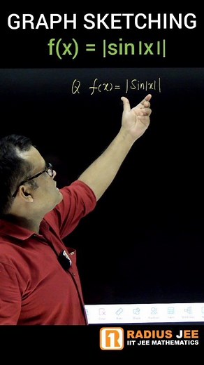 60K views · 861 reactions | Sketching Graph of f(x) ,=|sin।x।| JEE maths । Learn Class 11 Class 12 JEE Main and Advance Maths by Er. Gyanesh Rai Sir । #trending #trendingreels #viralreels #insta #instagood #instagram #instadaily #instalike #instareels #instareel #reels #integration #class12 #jee #jeemain #jeeadvanced #maths #explore #integral #math #mathematics #problemsolving #learning #study #studytips #ncert #education #reelsinstagram #calculus #mathstricks | Gyanesh Rai | Facebook