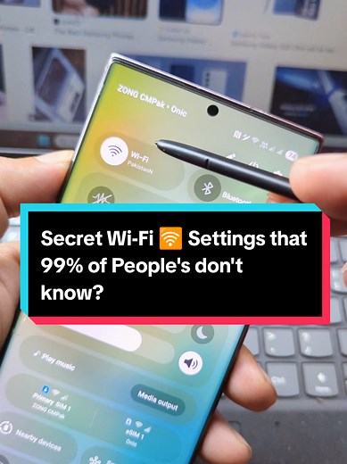 Secret Wi-Fi 🛜 Settings that 99% of People's don't know? Go to settings and follow me step by step 🪜. #wifi #secret #settings #samsung #tipsandtricks