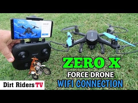 Zero X Force Drone WIFI Connection