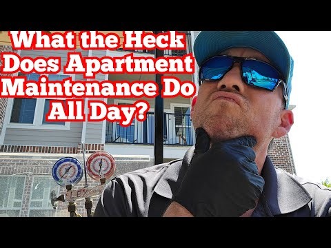 What the Heck Does an Apartment Maintenance Man Do All Day?