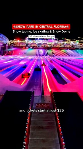 129K views · 1.1K reactions | Florida’s ONLY snow park and it’s 35...