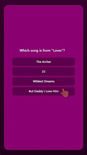 Wrong Answers Only: Taylor Swift 'Lover' Album Quiz 🌈 #Shorts
