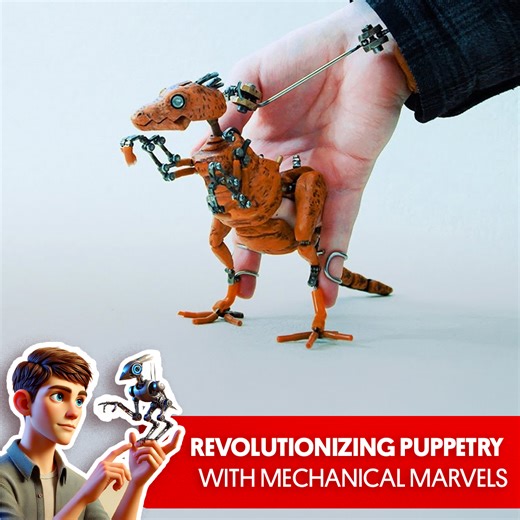 62K views · 1.1K reactions | Barnaby is not just a puppeteer.. he is a writer, a storyteller, a voice actor, and a fine singer 捻 | Great Big Story | Facebook