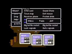 Earthbound Walkthrough: Part 12, Desert Gold Mine