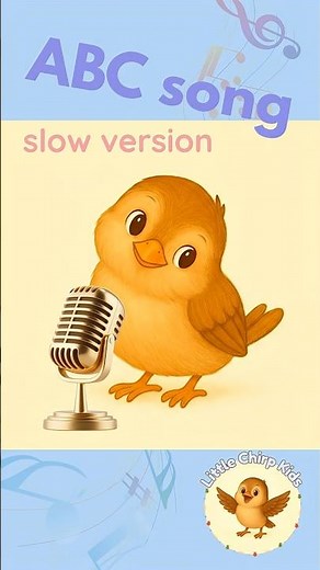 Slow ABC song