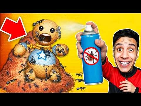 I tried insecticide on Buddy… and the result was shocking!!😨💥