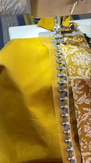 Palta lace lagane ka tarika 👗🥰👍 #shortsfeed #lace #sewingtutorial #beginnersstitch