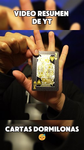 CARTAS DORMILONAS 😴🛌 (VideoDeYotube) #asmr #dormir