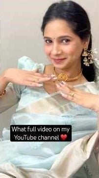 Vaishnavi Mahadik look♥️✨|simple and elegant makeup look🪷