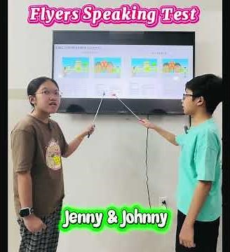 Flyers Speaking Test (Flyers 1: Test 3) #english #flyers #irisenglish72