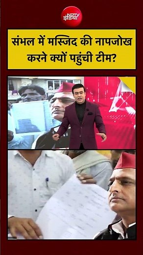 Sambhal Mosque Papers: पुराने कागज लेकर क्यों पहुंचे लोग? | Syed Suhail #shorts