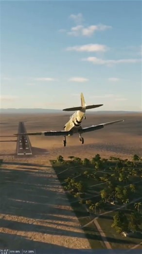 DCS #shorts | Steel landing his Spitfire