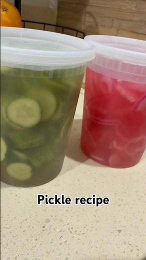 Pickle recipe