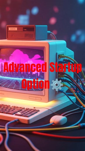 How to open Advanced Startup Option? #shorts #techtips #pctips #windows #fypシ #computerscience