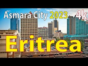Asmara City , Eritrea 4K By Drone 2023