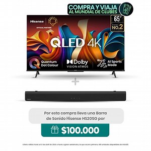 Televisor Hisense | 65 pulgadas QLED 4K UHD | 65Q6N HISENSE | falabella.com
