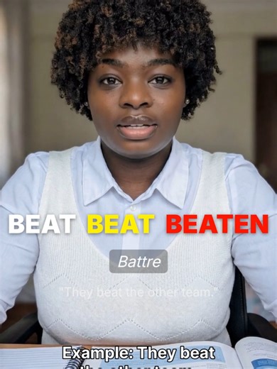 Irregular Verbs Part 2 -SpeakEnglishWithMarie #AnglaisPourDébutants #ParlerAnglais #HaitianCreator #ApprendreAnglais #TikTokHaïtien